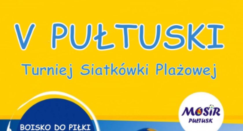 Turniej siatkówki plażowej - ZAPROSZENIE