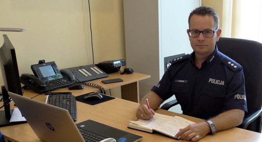 Droga zawodowa komisarza Łukasza Jędrasika