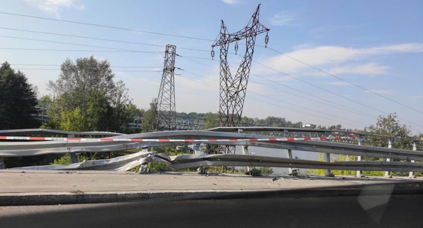 Wypadek na moście wyszkowskim
