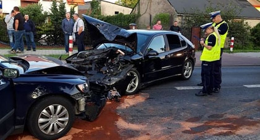 Cztery osoby poszkodowane – wypadek na Kościuszki