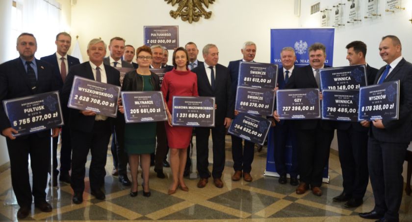 Samorządy otrzymały dofinansowanie