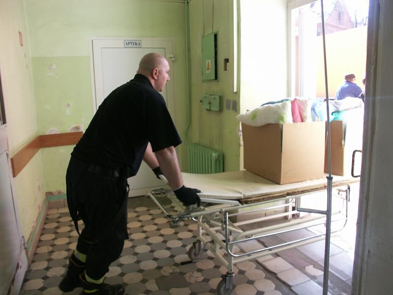 Przeprowadzka szpitala - dzień 2