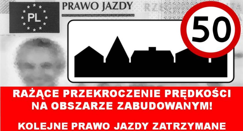 Kolejny kierowca stracił prawo jazdy
