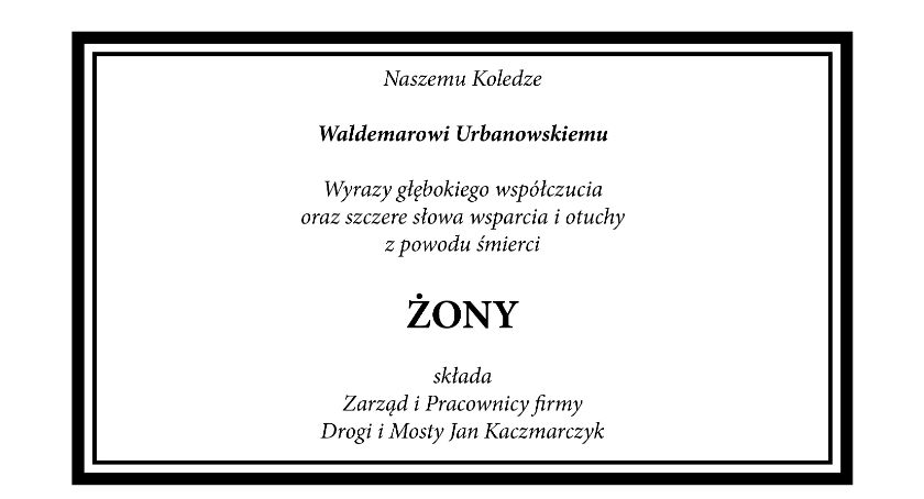 Kondolencje