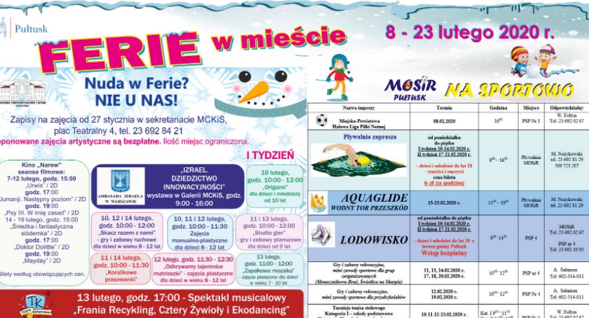 Ferie w mieście