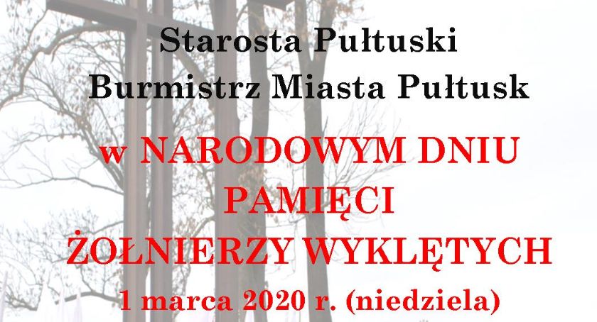 Narodowy Dzień Pamięci Żołnierzy Wyklętych - ZAPROSZENIE