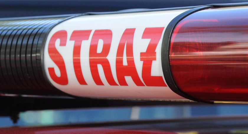 Pożar mieszkania w bloku pokoszarowym przy ul. Wojska Polskiego
