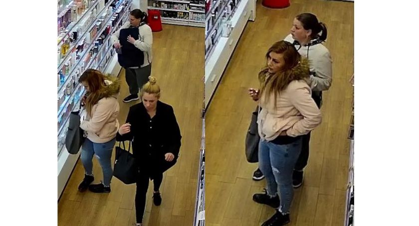 Kradzież w HEBE – Policja poszukuje kobiet ze zdjęć