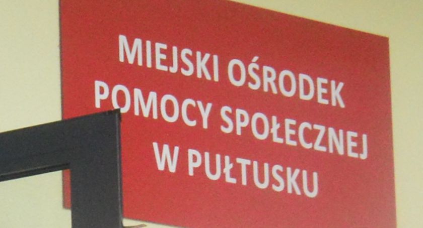 Informacja Miejskiego Ośrodka Pomocy Społecznej w Pułtusku