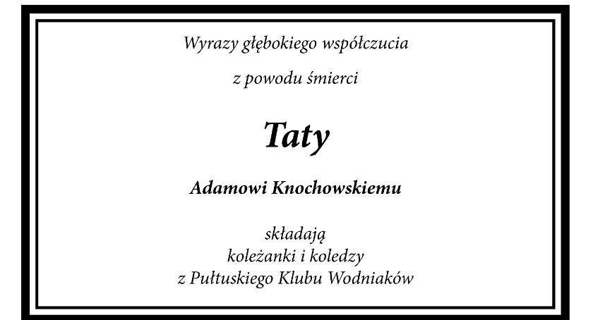 Kondolencje