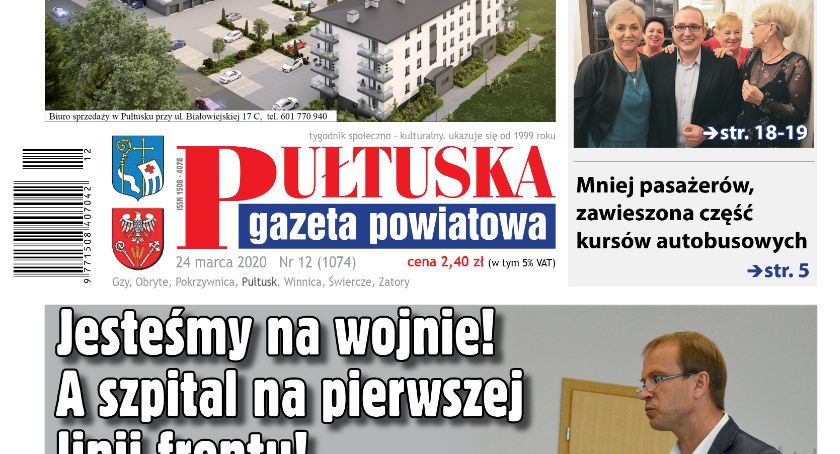 12 numer Pułtuskiej Gazety Powiatowej online, bezpłatnie