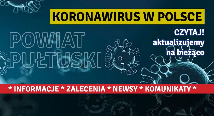 103 osoby na kwarantannie domowej w powiecie pułtuskim - komunikat Sanepidu