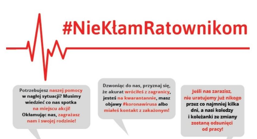 Nie kłam ratownikom! - rozmowa z oficerem prasowym Straży Pożarnej