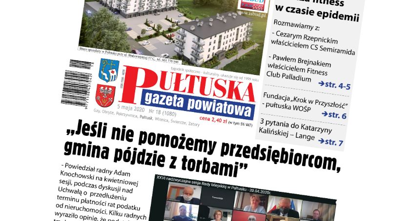 W 18 numerze Pułtuskiej Gazety Powiatowej