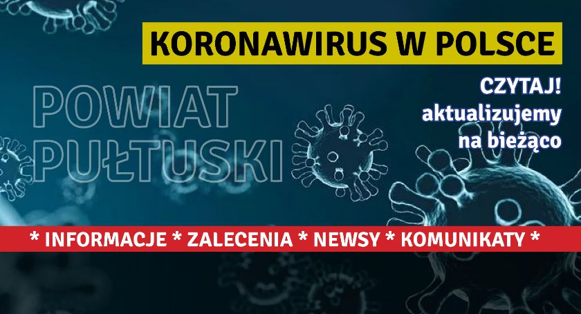Stan w powiecie pułtuskim – komunikat Sanepidu