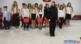 Uroczystość patriotyczna w Łępicach