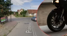 Wypadek na Popławach. Kierowca i pasażer skutera trafili do szpitala