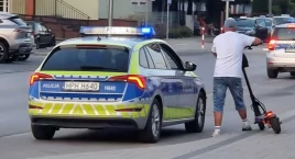 Kierował hulajnogą pod wpływem alkoholu