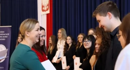 Wręczenie stypendiów Starosty Pułtuskiego