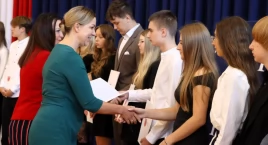 Wręczenie stypendiów Starosty Pułtuskiego