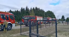 Strażacy wezwani do pożaru w Brodowie