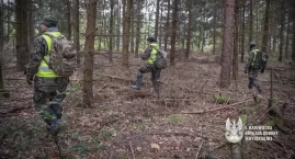 Akcja poszukiwawcza u sąsiadów w Różanie