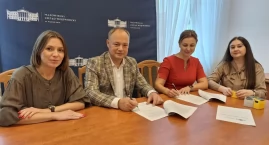 Podpisanie umowy na dofinansowanie przebudowy drogi …