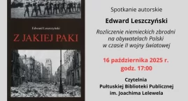 Spotkanie autorskie z Edwardem Leszczyńskm