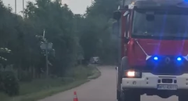 Śmiertelny wypadek w gminie Gzy. Droga jest zablokowana