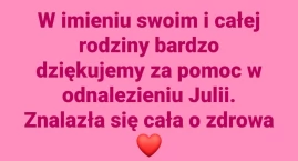 Poszukiwana 16-latka odnalazła się 