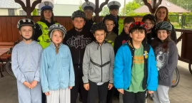 Uczniowie z Płocochowa zdobyli karty rowerowe