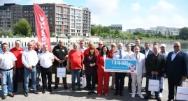 Czarne punkty wodne oznaczone