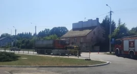 Wypadek na Daszyńskiego. DK 61 całkowicie zablokowana!