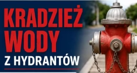 Ktoś kradnie wodę z hydrantów?!