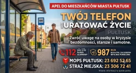 Apel MOPS do mieszkańców Pułtuska