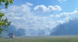 Pożar w Szygówku – strażacy walczą z ogniem