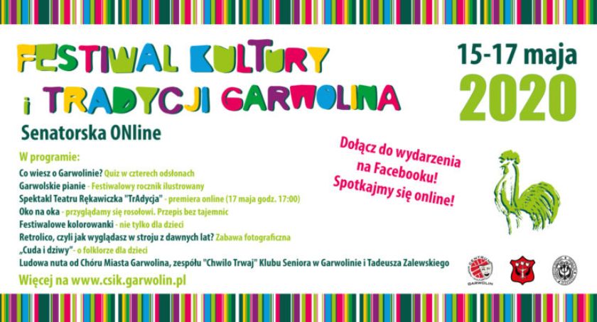 Festiwal Kultury i Tradycji Garwolina 2020 – Program wirtualnego wydarzenia