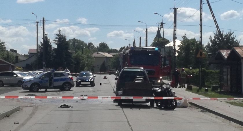 Śmiertelny wypadek w Wildze – Nie żyje motocyklista