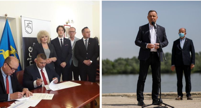 Umowa podpisana, prezydent zainaugurował budowę mostu na Wiśle – Video