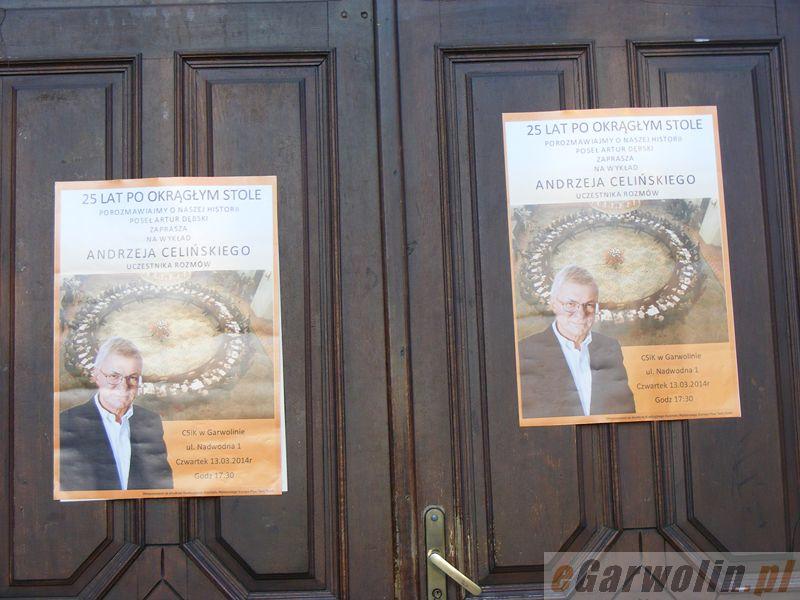 Andrzej Celiński odwiedził Garwolin
