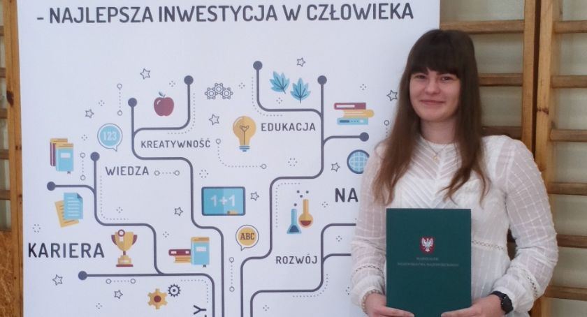 Aleksandra Witak po raz drugi ze stypendium marszałka