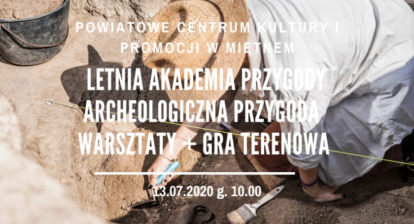 Archeologiczna przygoda w Miętnem – Warsztaty i gra terenowa 