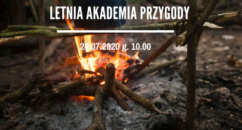 Zajęcia survivalowe w parku w Miętnem