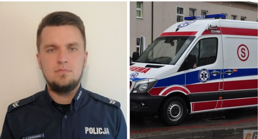 Uratowali życie mężczyźnie