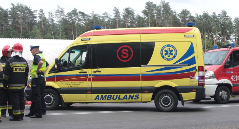 Dwa wypadki i cztery osoby w szpitalu