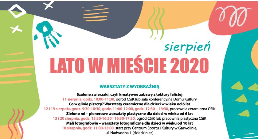 Lato w mieście – Sierpień z CSiK