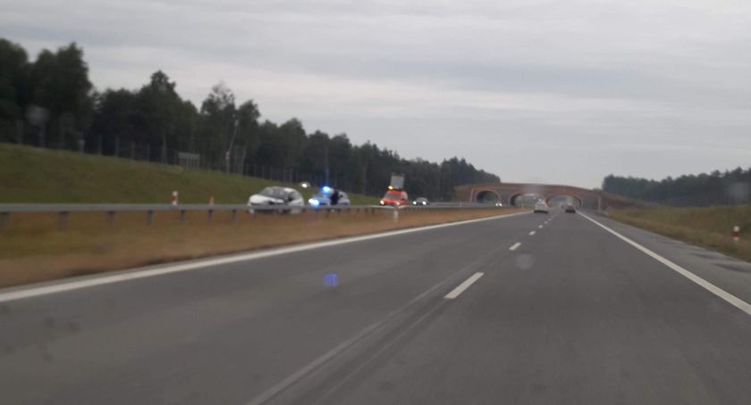 S17 – Ford uderzył w barierki