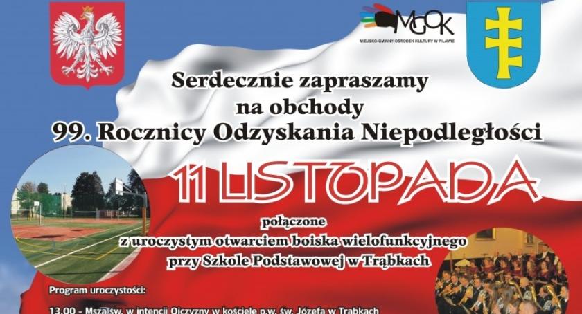 Rocznica odzyskania Niepodległości w Trąbkach