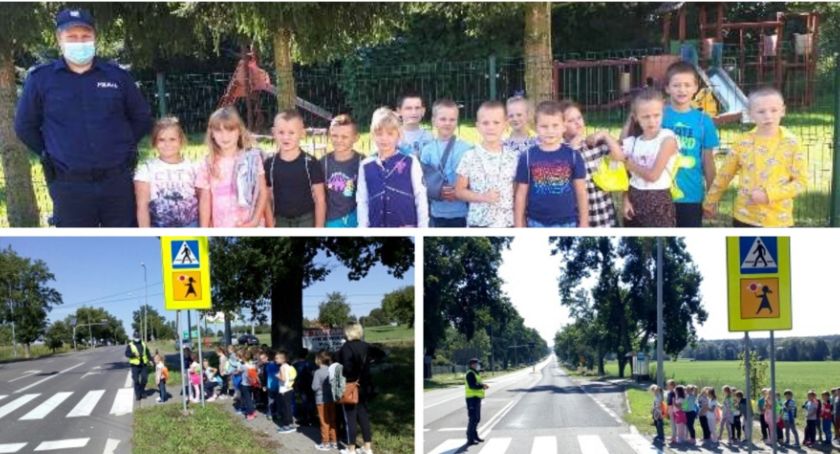 Policjanci odwiedzili najmłodszych – Bezpieczna droga do szkoły