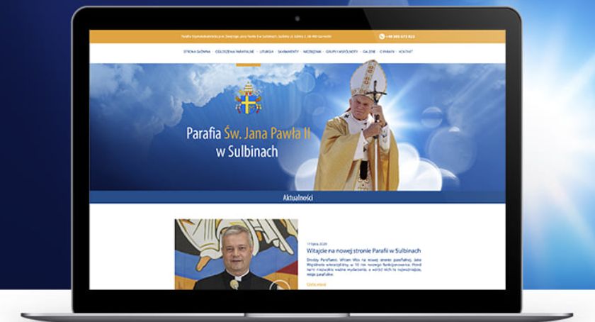 Nowa strona internetowa parafii w Sulbinach